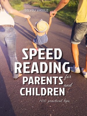 cover image of SPEED READING FOR PARENTS AND CHILDREN